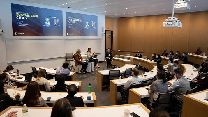 Kellogg hosted this year's ClimateCAP at the Global Hub