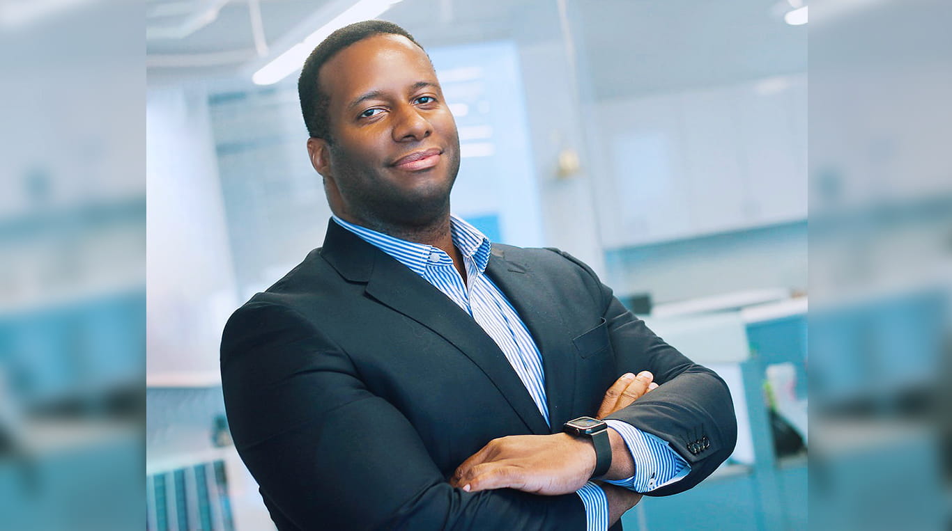 Kellogg graduate and tech startup founder Mark Obonna Fleming ’16 MBA