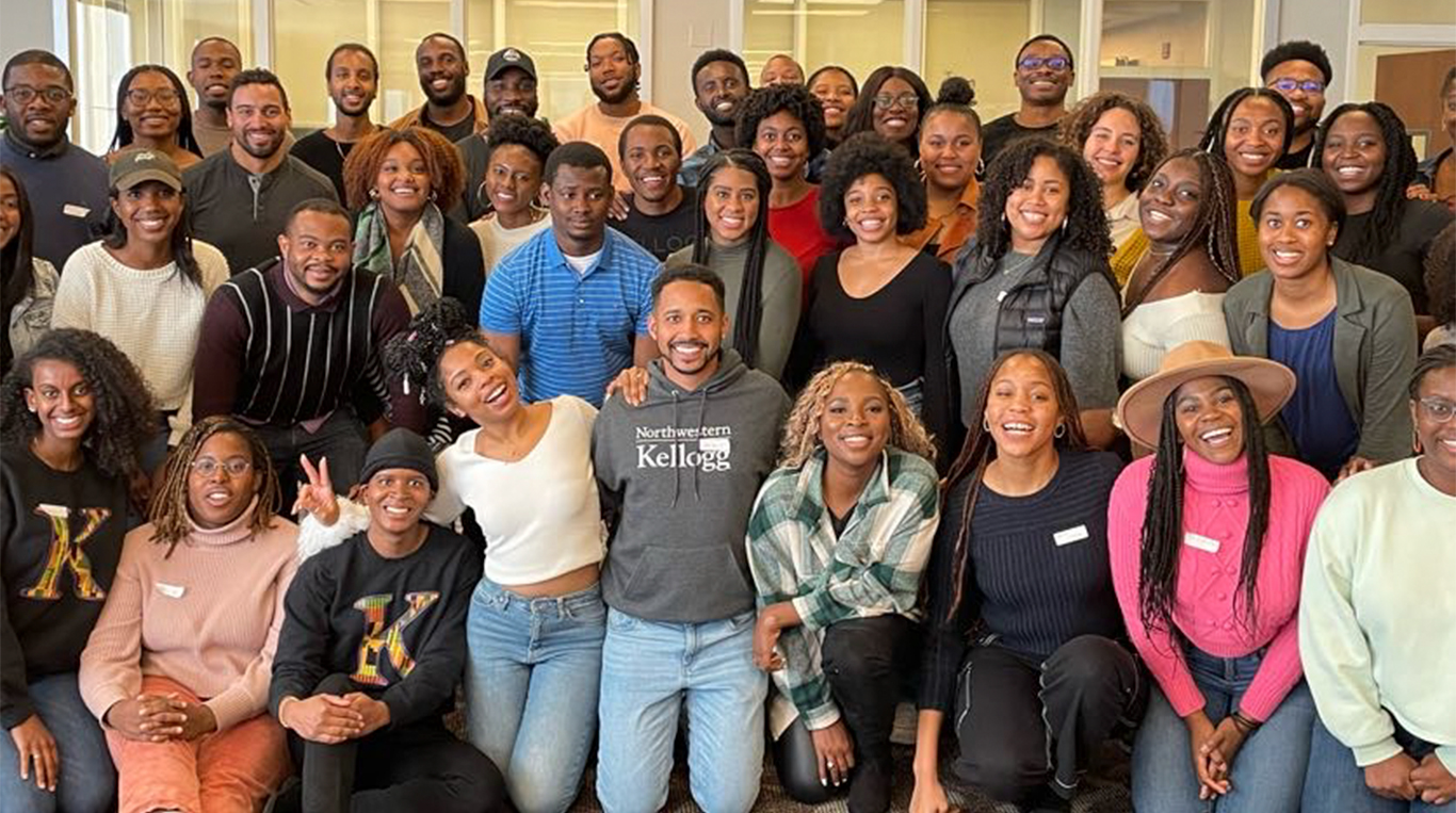 The Black Management Association Full-Time and Evening & Weekend students at Kellogg