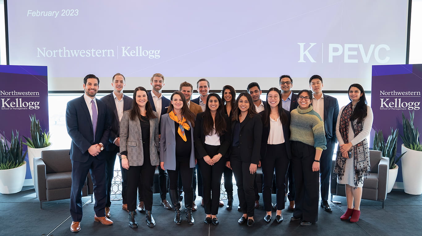 Group shot during the 2023 Private Equity & Venture Capital Conference