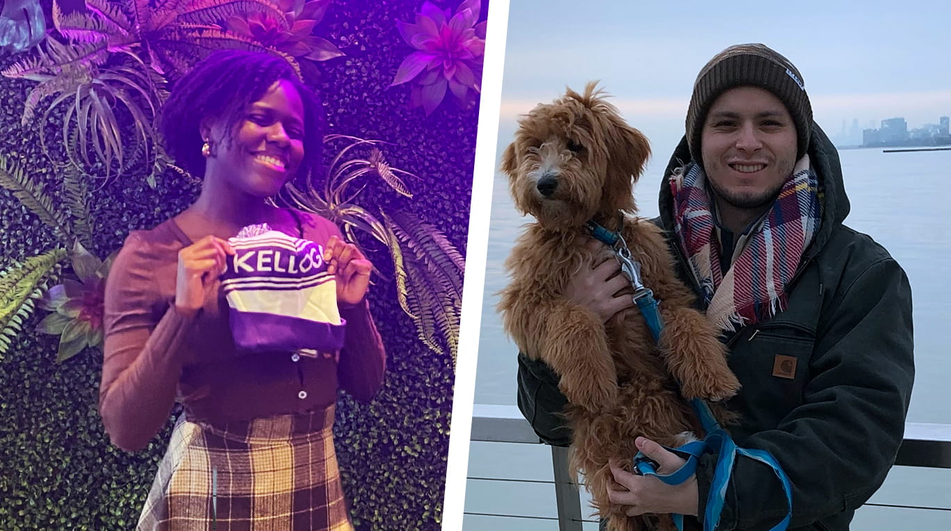 Soon to be Kellogg MBA students Anthony Fleri & Ericka Woods will be attending the B-school thanks for the Kellogg Future Leaders program