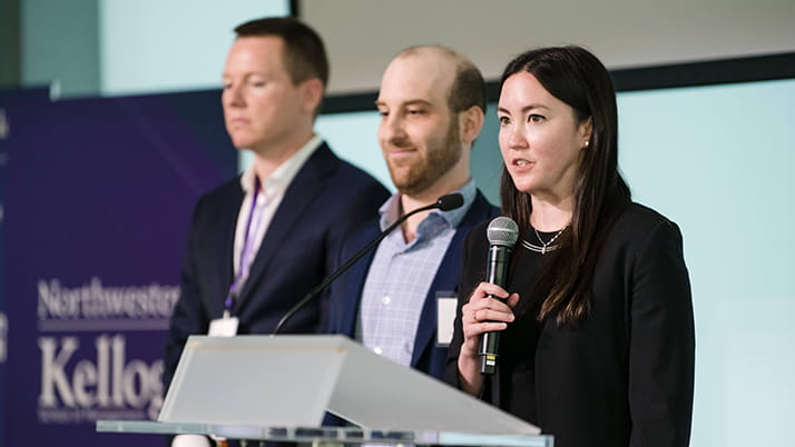 Michelle Kilgallon, co-president of the Kellogg Real Estate Club