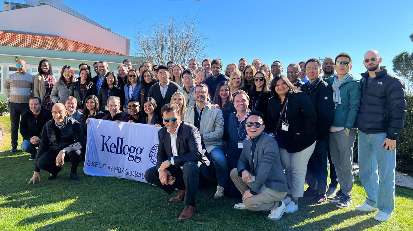 Class photo with Professor Alex Chernev