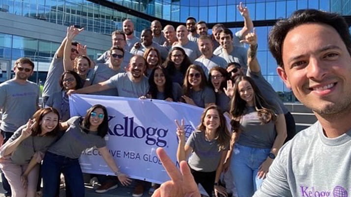 131 cohort during the Global Network Week on the Evanston campus