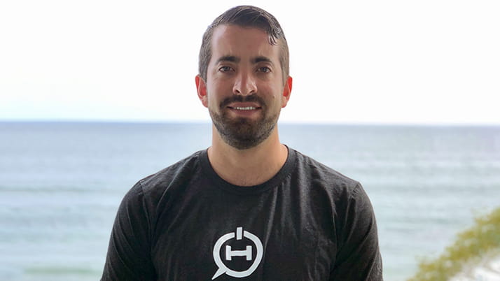 Jordan Hollander ’16 MBA, co-founder and chief executive officer at HotelTechReport.com  and a Zell Fellow alumni at Kellogg