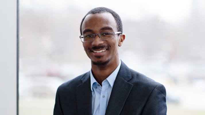 René Peters (MMM ‘18), founding member of the young alumni board at Kellogg
