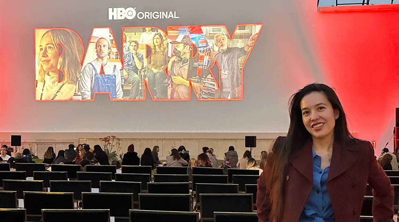 Kellogg alumna Allison Howard '19 MBA attends an HBO premiere