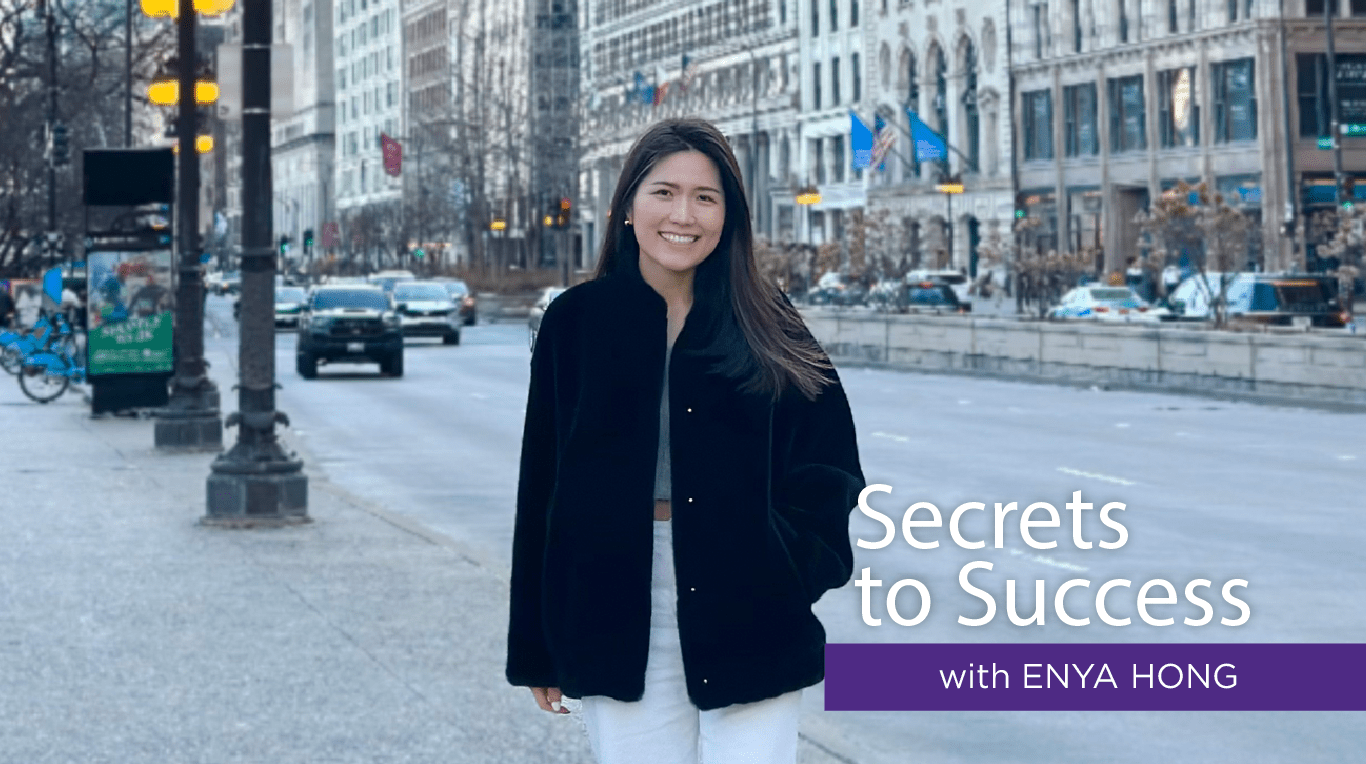 Enya Hong ’24 is a Two-Year MBA Program student at Kellogg