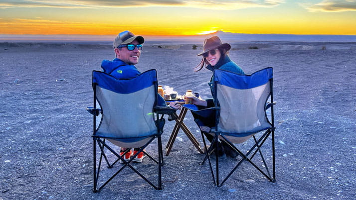 Kellogg alumna and her partner energize with nature.