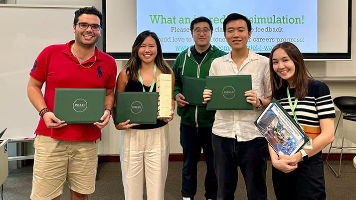 Studying abroad during business school helps you make international connections.