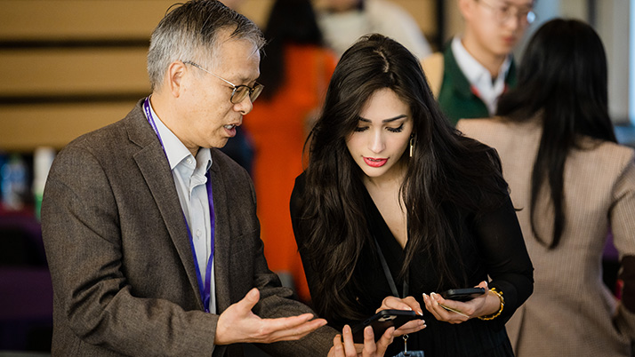 Conference attendees had opportunities throughout the event to connect with one another to share personal insights and takeaways from sessions.