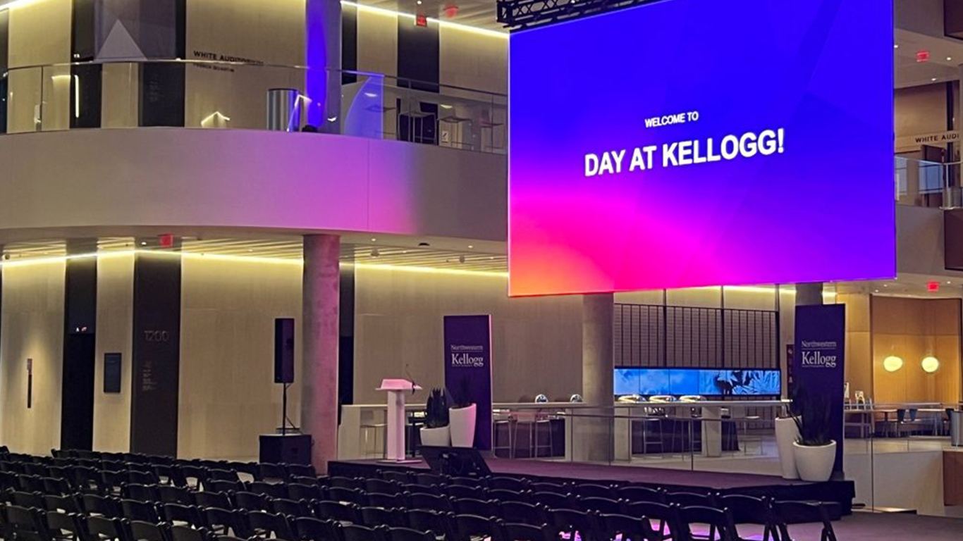 The Global Hub hosts Day at Kellogg welcoming admitted MBA students to see for themselves how the community comes together.