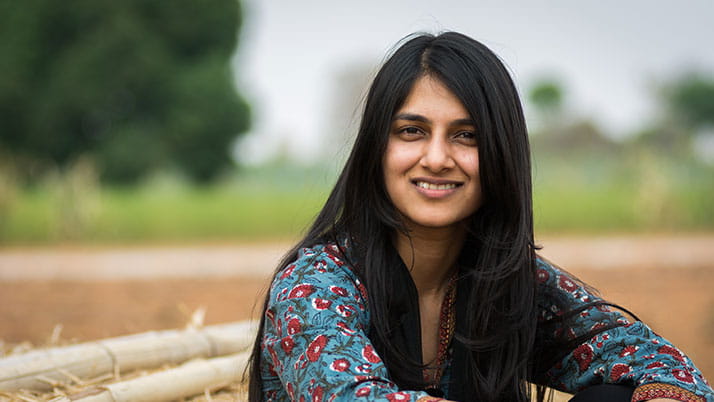 Saumya ’17 MBA, co-founder at Kheyti and recipient of the Kelllogg Social Impact & Sustainability Award