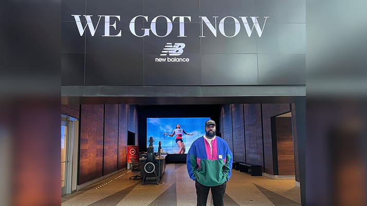 Upon graduating from Kellogg, Osamase Ekhator will be starting a position at New Balance.