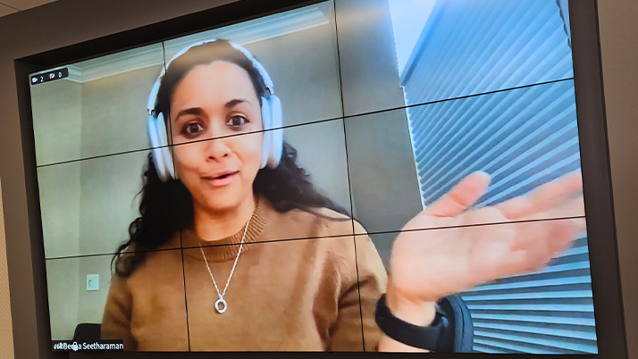 Deepa Seetharaman, a Wall Street journalist