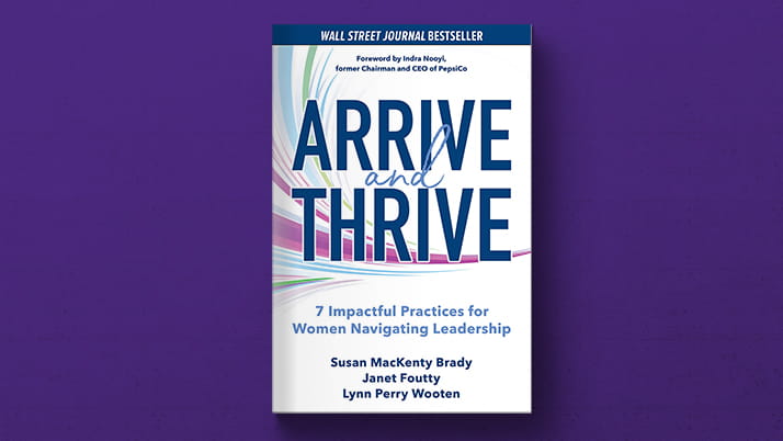 Cover of the book Arrive and Thrive by Susan McKenty Brady, Janet Foutty and Lynn Perry Wooten