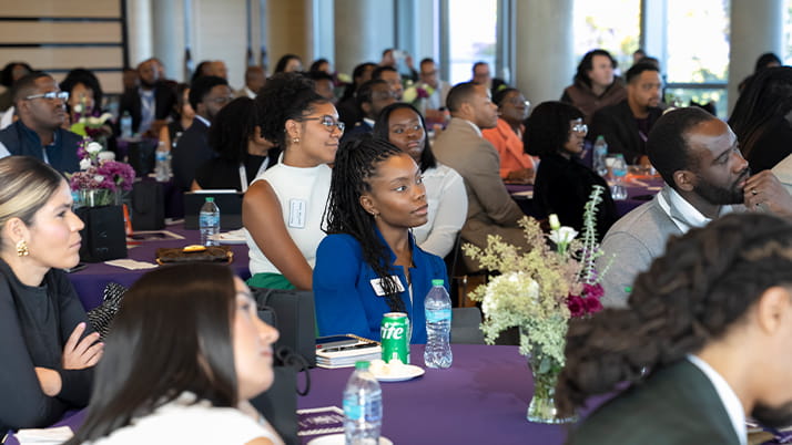 The Black Management Association Conference is the longest student-led conference at Kellogg bringing together Black professionals and allies to celebrate and champion Black excellence