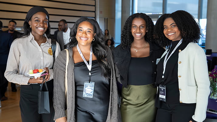 Conference attendees at this year's BMAC taking the opportunity to mingle and build relationships with industry peers.