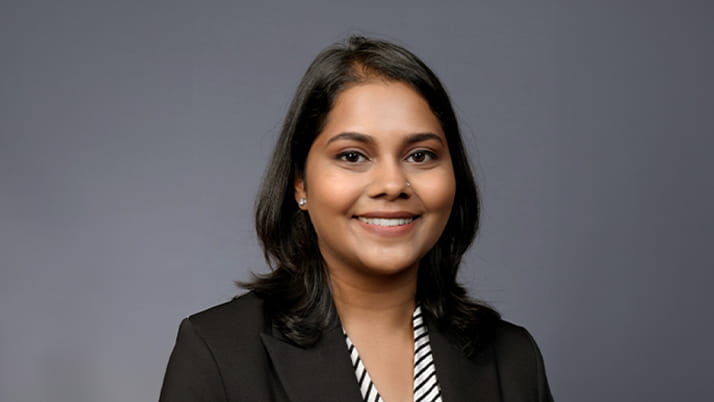 Sanjana Sinha ’25 MBA is a Youn Impact Scholar at Kellogg