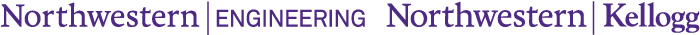 Northwestern Engineering and Kellogg logos