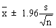 95%-confidence interval