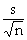 standard error