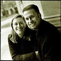 Kristen Tegtmeier '01 and Doug Higgins '01 