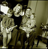 Michelle '95 and Paul Smith '93 and family