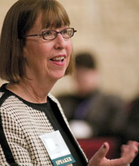 Kellogg guest speaker Linda Wolf