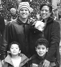 DG Macpherson '96 and family