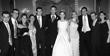 class of '00 wedding