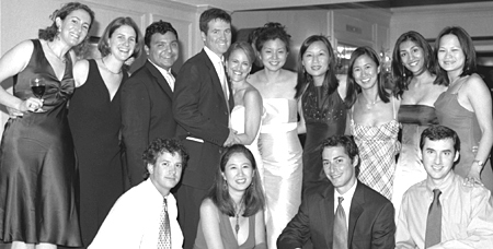 class of '01 wedding