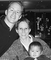 Steve Schwartz TMP '96 and family