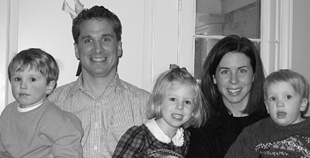 Chris Pesek TMP '03 and family