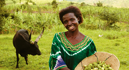 Beatrice Kitaara in Uganda