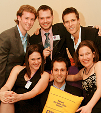 Marketing Case Competition winning team