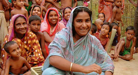 Artists in rural Bangladesh