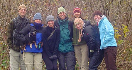 Wendy Church '92 and her staff