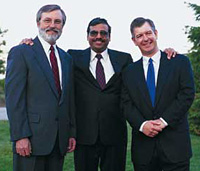 L to R: Robert Magee, Dipak Jain and David Besanko