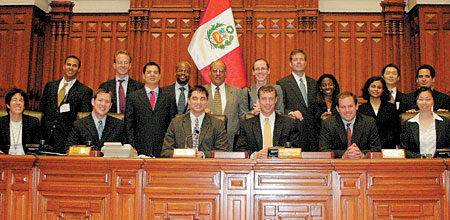 GIM Students in Peru