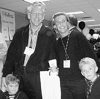 Karl-Olof Mills '84 and family