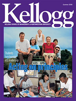 Kellogg World Alumni Magazine Spring 2008