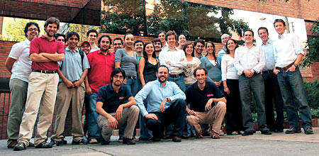 Global lab team in Chile