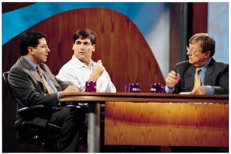 (L to R) Snyder, Cuban and Greenfield