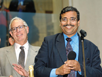 President Bienen and Dean Jain