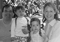 Alix Mayer ’93 and family