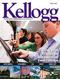 Kellogg  World Alumni Magazine Winter 2006