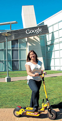 Kelly Winters '08 at Google