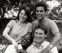 Lori Winters Samuels (top left) and the GMA cabinet. Clockwise from top right: Tony Mann, Fred O'Connor and Kelvin Walker.