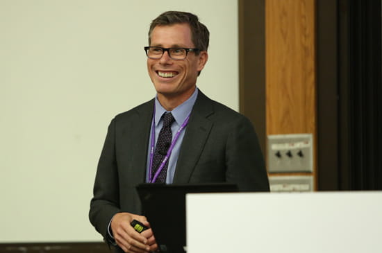 McCarthy speaking at MacEachern 2015